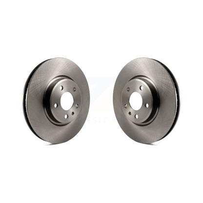 Disc Brake Rotors Front Pair For Audi Q5 A4 Quattro A5 allroad A7 A6 S5