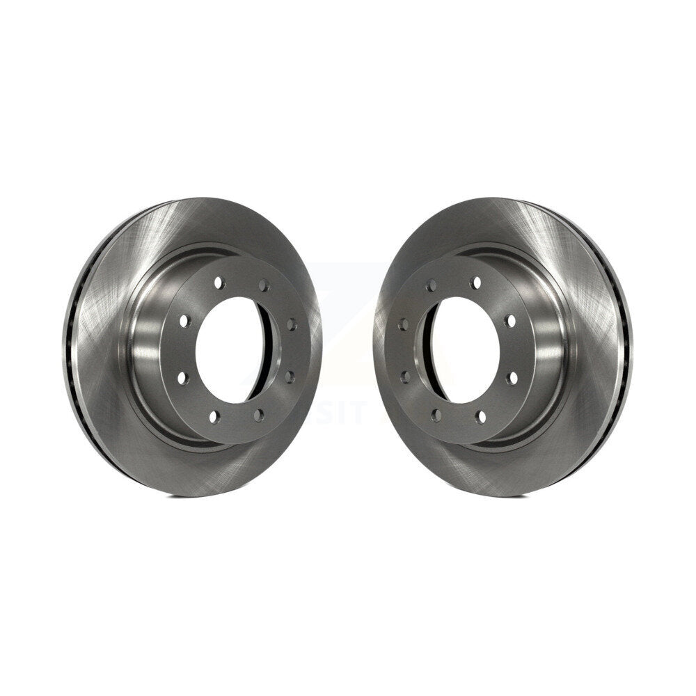Disc Brake Rotors Front Pair For 2012-2021 Nissan NV2500 NV3500 NV1500
