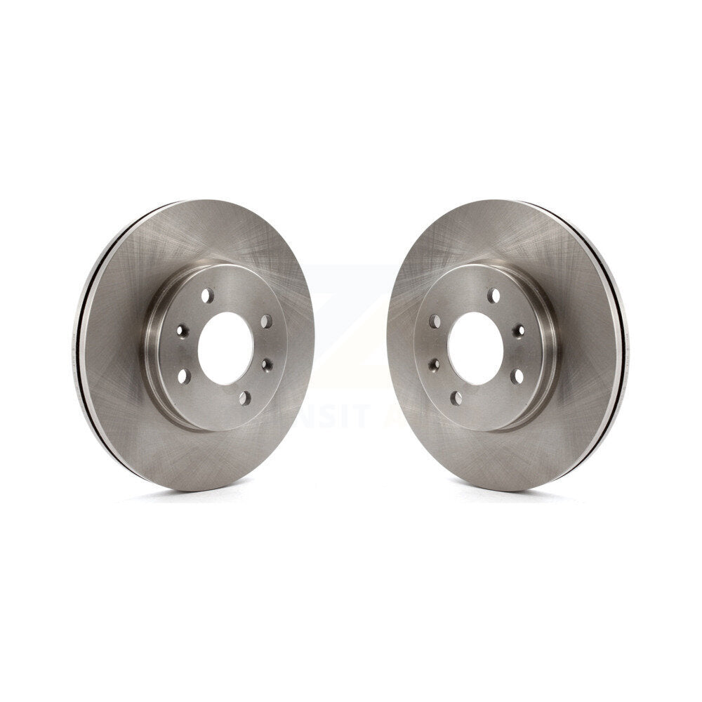 Disc Brake Rotors Front Pair For Hyundai Accent Kia Rio