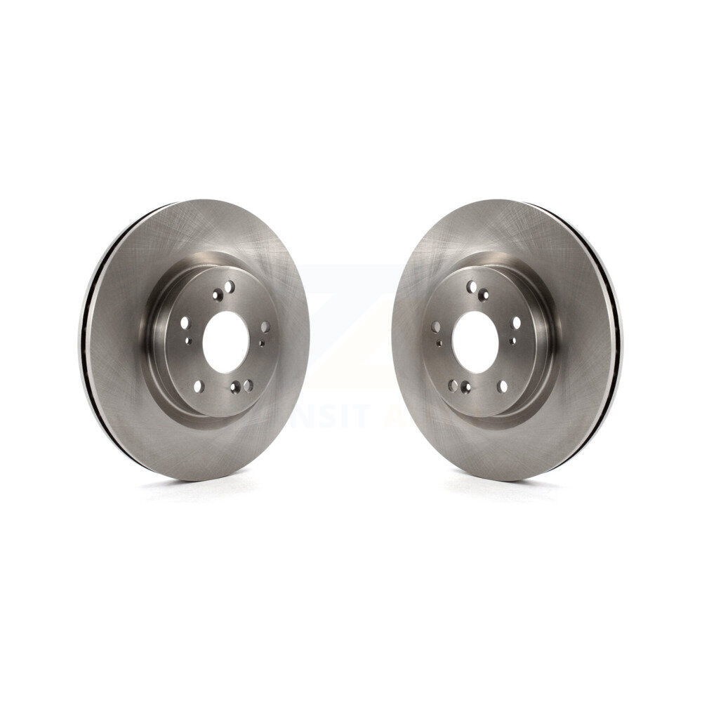 Disc Brake Rotors Front Pair For 2012-2016 Honda CR-V FWD