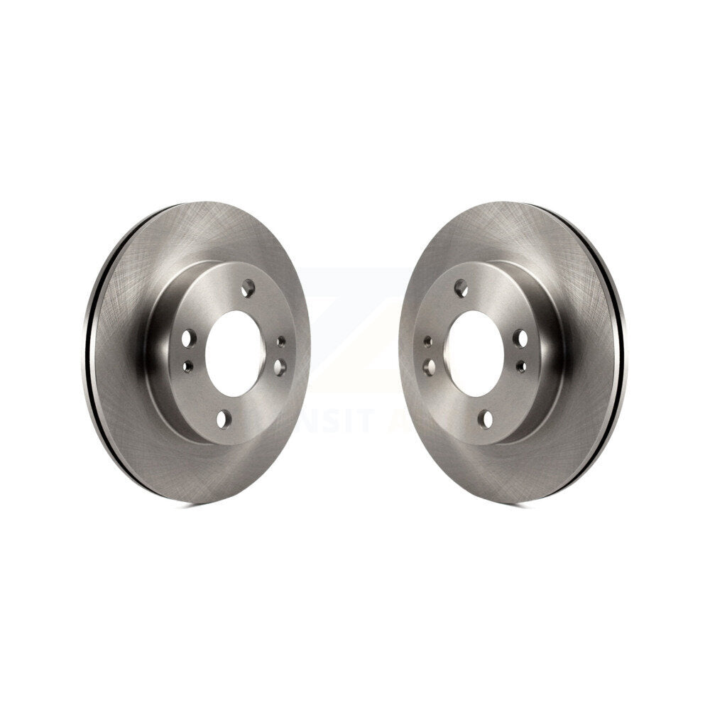 Disc Brake Rotors Front Pair For 2014-2015 Mitsubishi Mirage