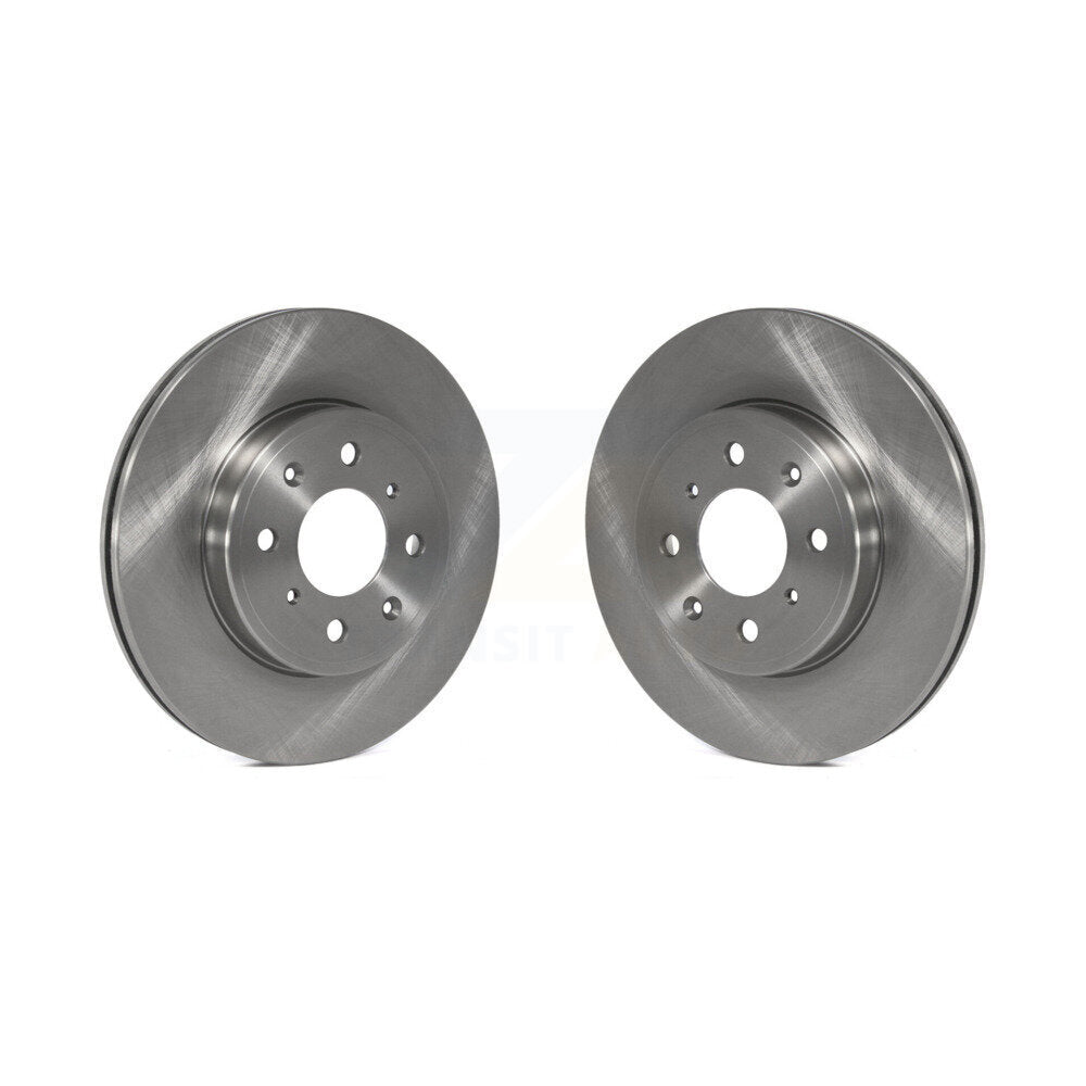Disc Brake Rotors Front Pair For 2015-2020 Honda Fit