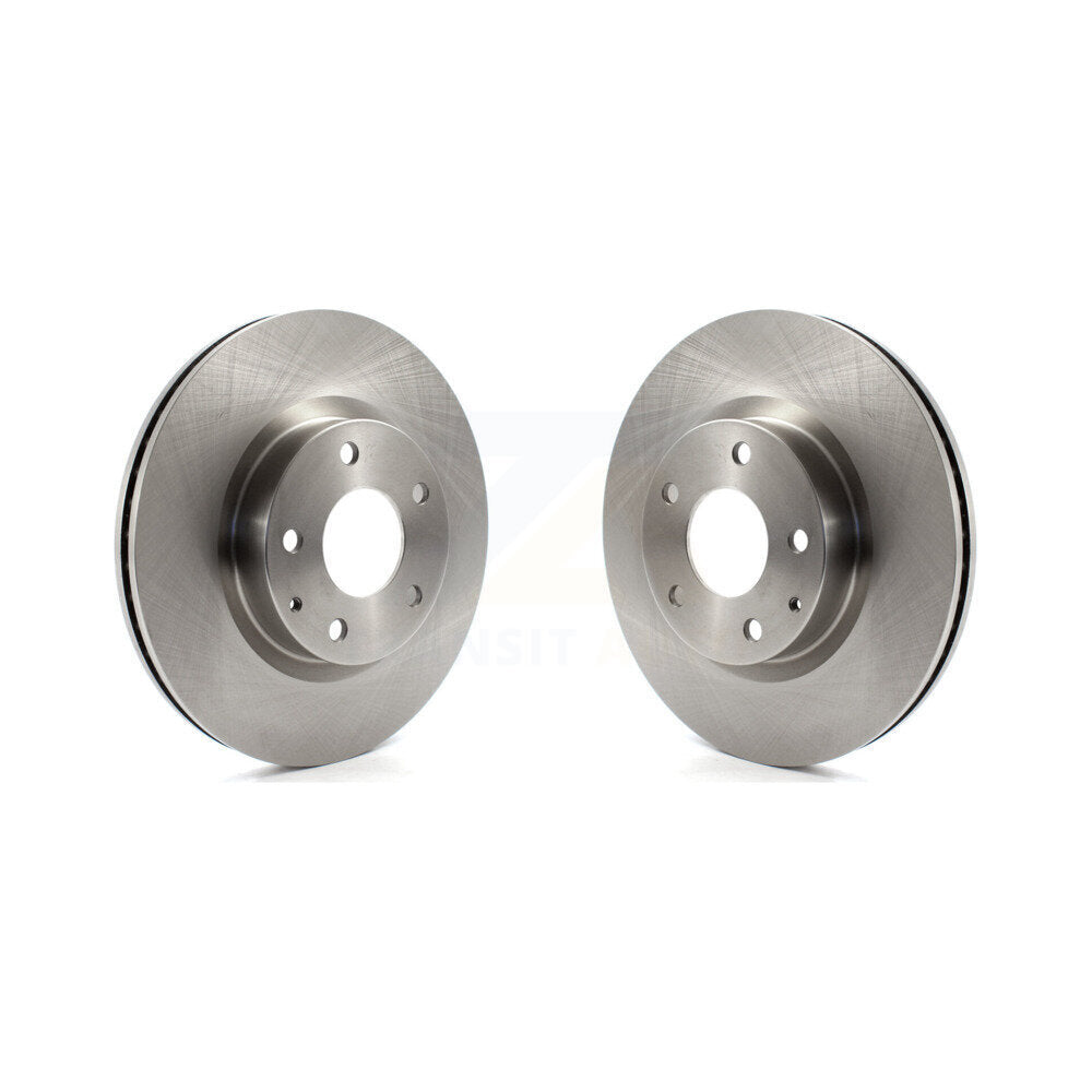 Disc Brake Rotors Front Pair For Mazda 3 CX-3 Sport