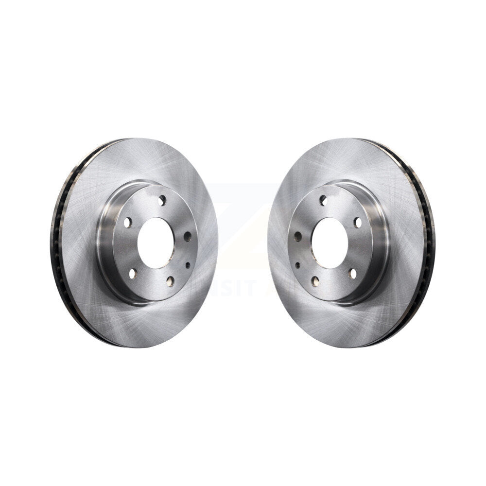 Disc Brake Rotors Front Pair For Mazda 3 CX-3 Sport
