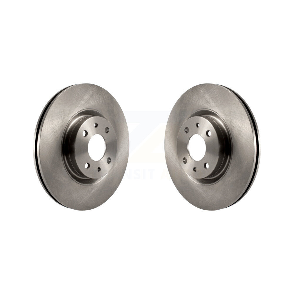 Disc Brake Rotors Front Pair For Fiat 500