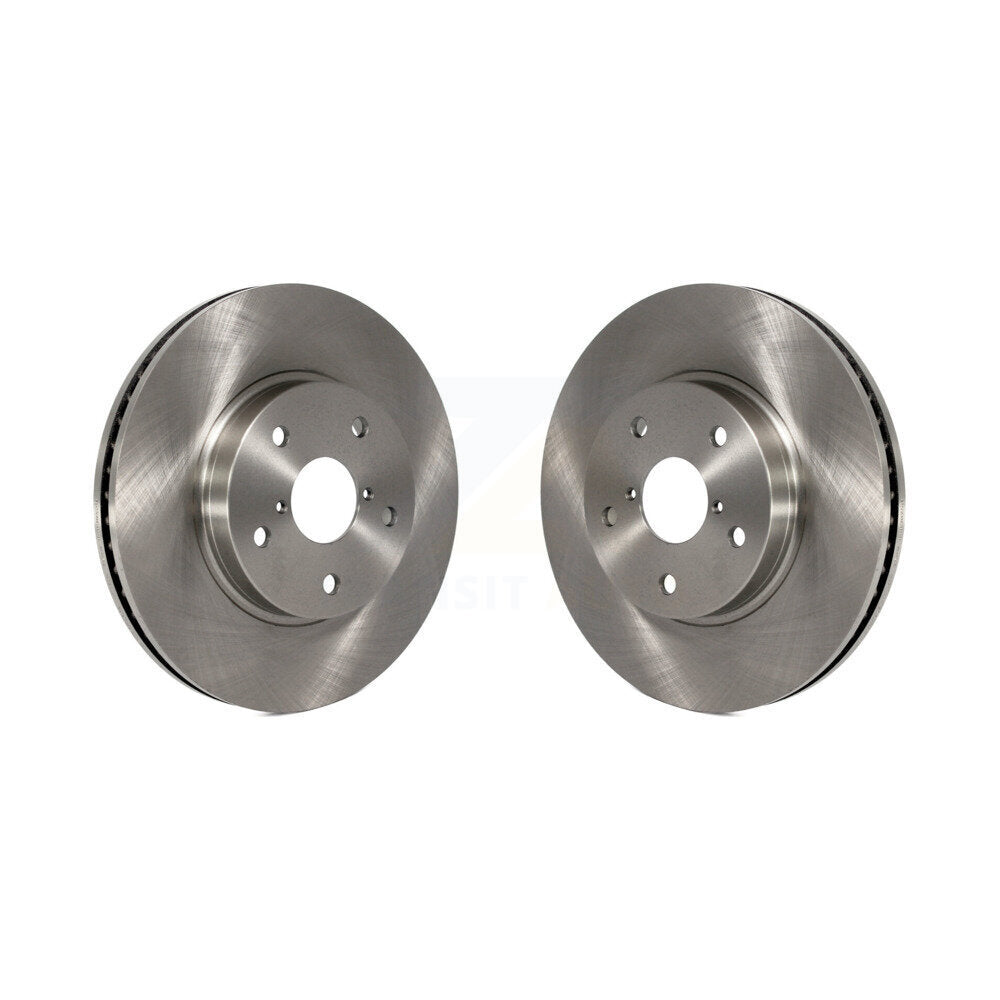 Disc Brake Rotors Front Pair For 2015-2019 Subaru Legacy 2.5L