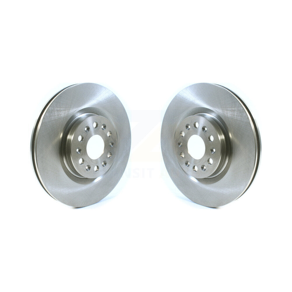 Disc Brake Rotors Front Pair For Cadillac XT5 Buick Enclave XT6