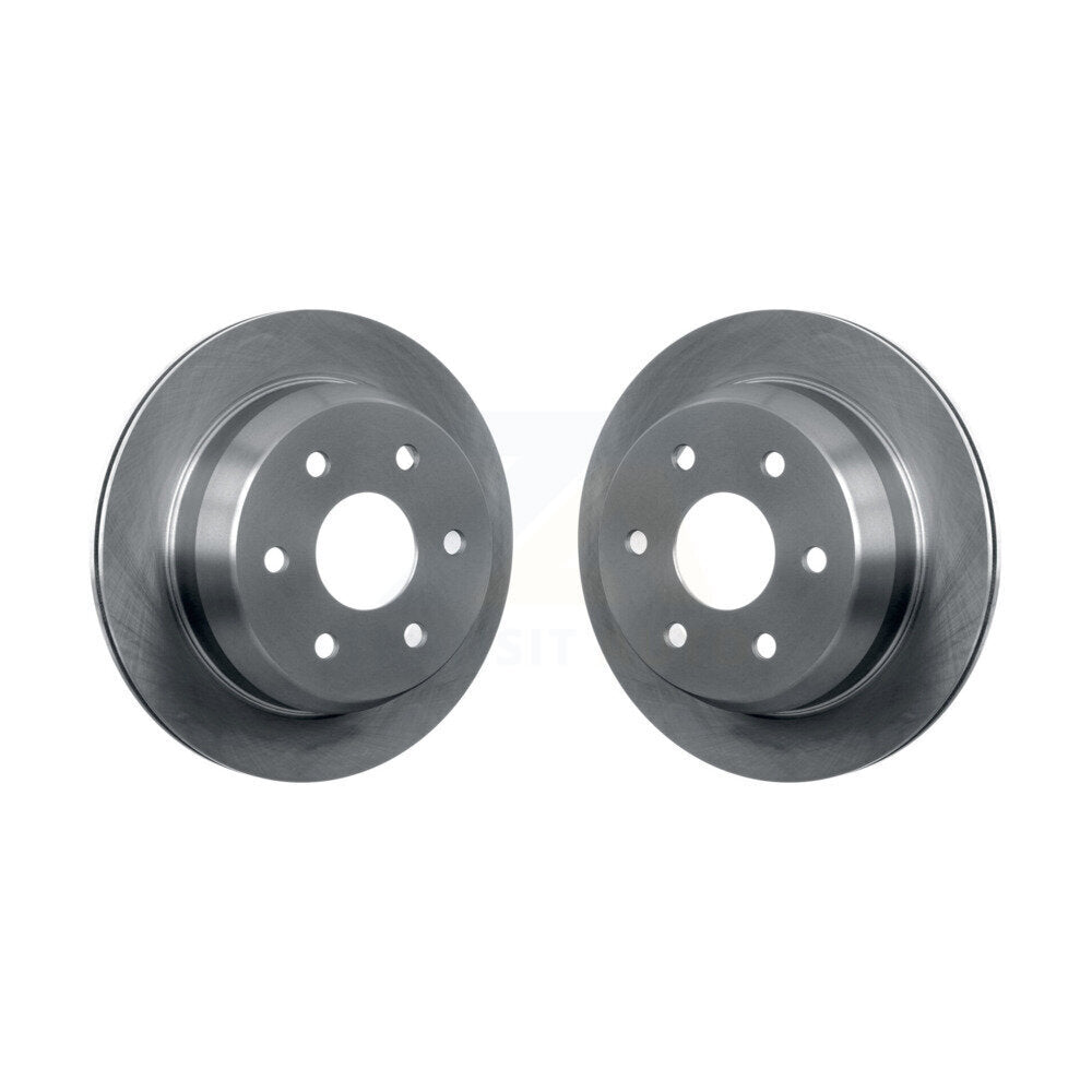 Brake Rotor Rear Pair For Chevrolet GMC Silverado 1500 Sierra 2500 HD Classic XL