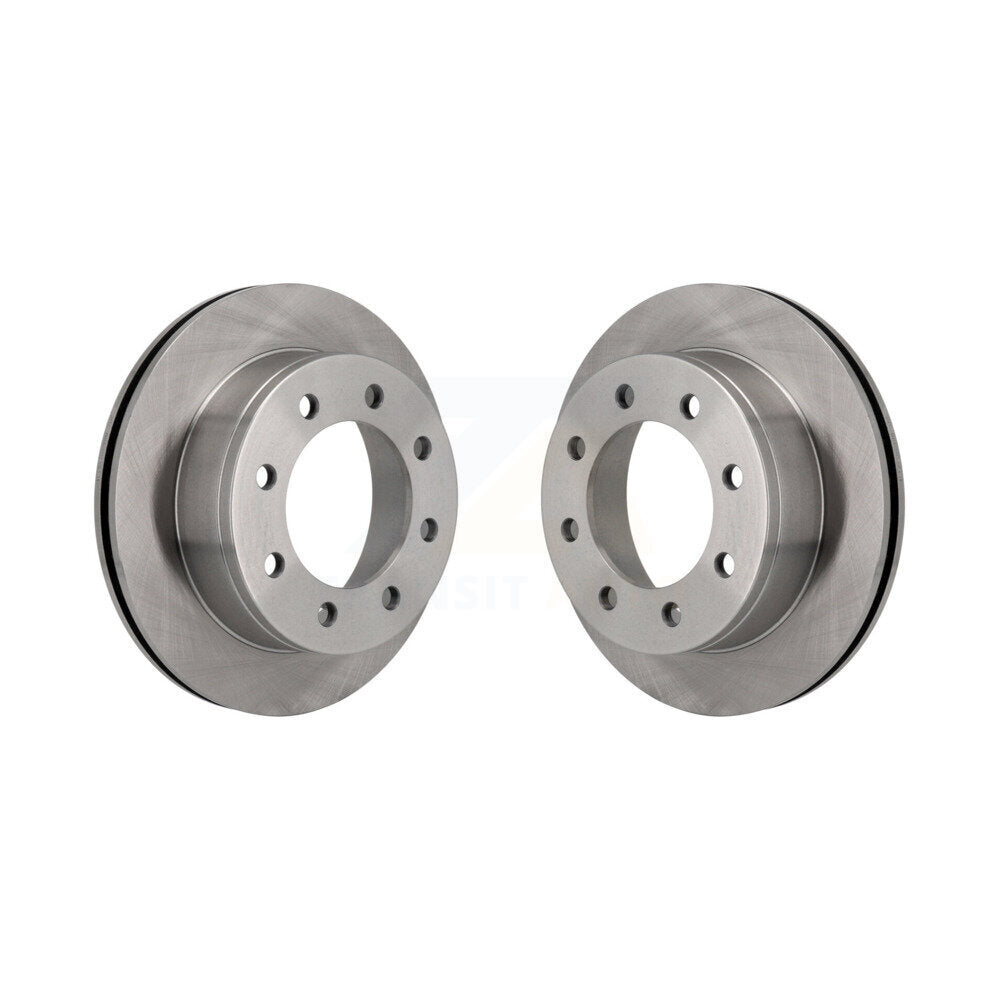Brake Rotors Rear Pair For GMC Chevrolet Sierra 2500 HD Silverado Savana Express