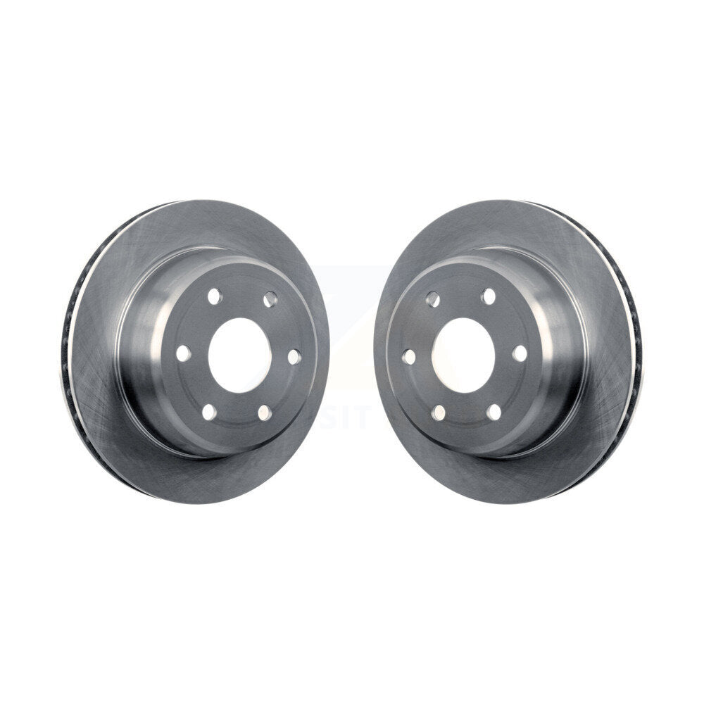 Brake Rotors Rear Pair For Chevrolet GMC Silverado 1500 Sierra Avalanche Express