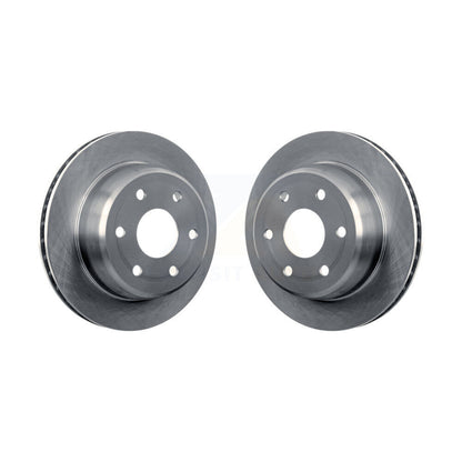 Brake Rotors Rear Pair For Chevrolet GMC Silverado 1500 Sierra Avalanche Express