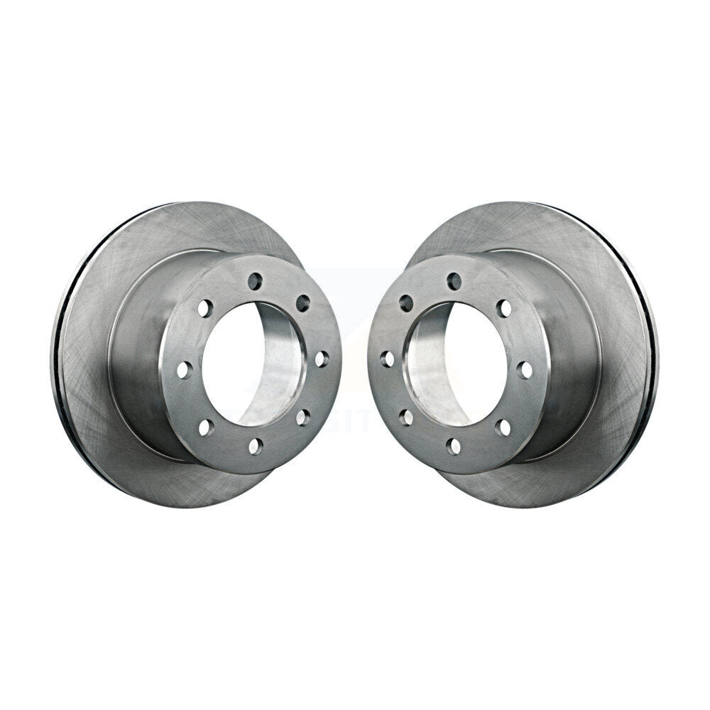 Brake Rotors Rear Pair For Chevrolet GMC Express 3500 Savana Sierra Silverado HD