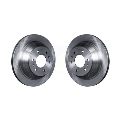 Brake Rotors Rear Pair For Chevrolet GMC Trailblazer Envoy XL EXT SSR Buick Saab