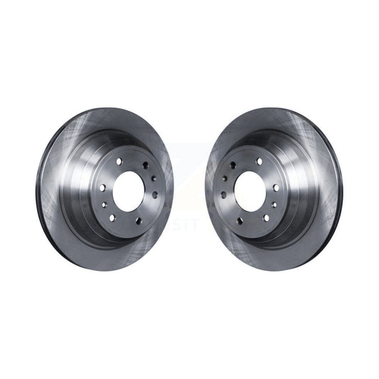 Brake Rotors Rear Pair For Chevrolet GMC Trailblazer Envoy XL EXT SSR Buick Saab