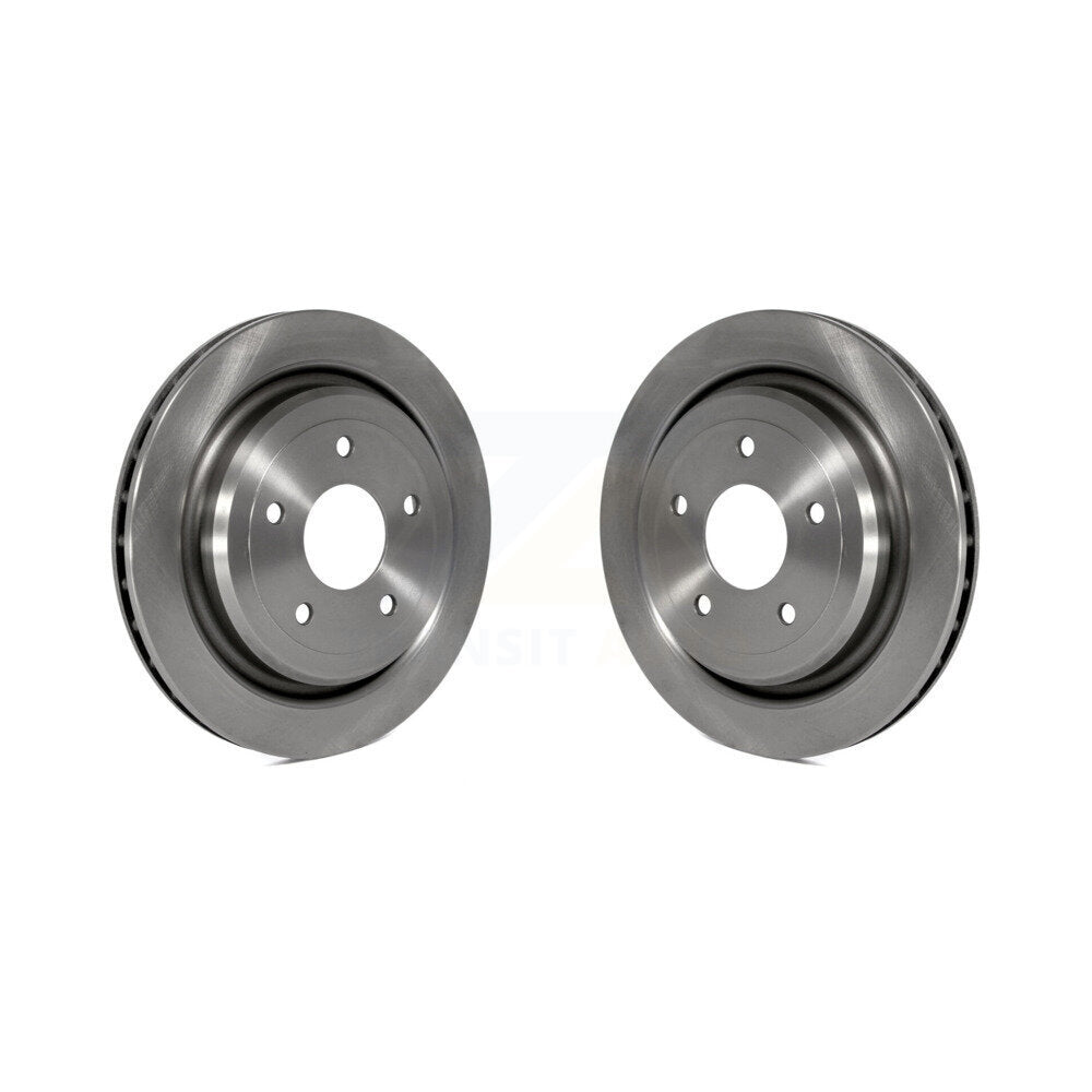 Disc Brake Rotors Rear Pair For Chevrolet Corvette Cadillac XLR