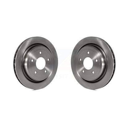 Disc Brake Rotors Rear Pair For Chevrolet Corvette Cadillac XLR