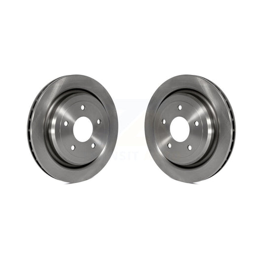 Disc Brake Rotors Rear Pair For Chevrolet Corvette Cadillac XLR