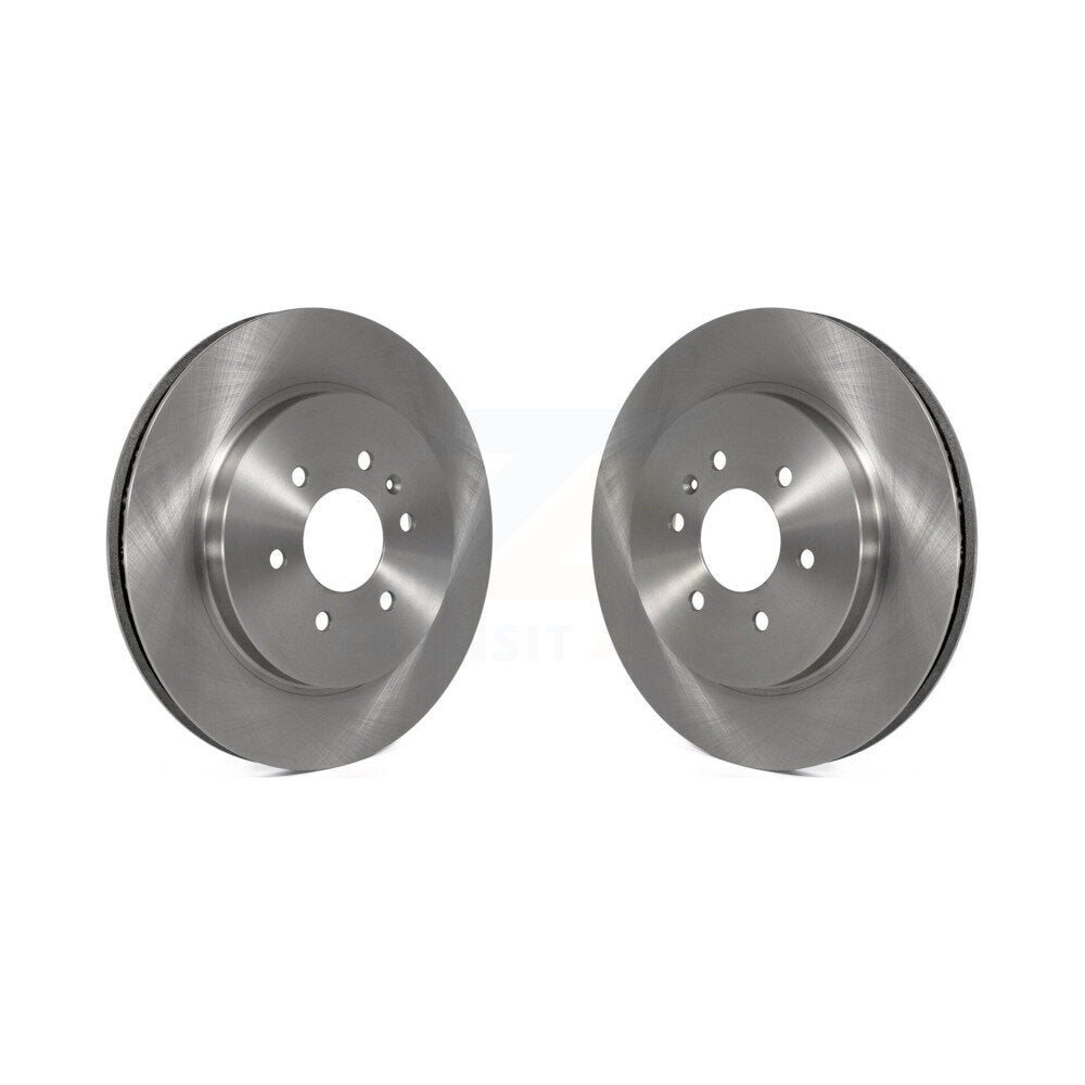 Disc Brake Rotors Rear Pair For 2004-2009 Cadillac SRX