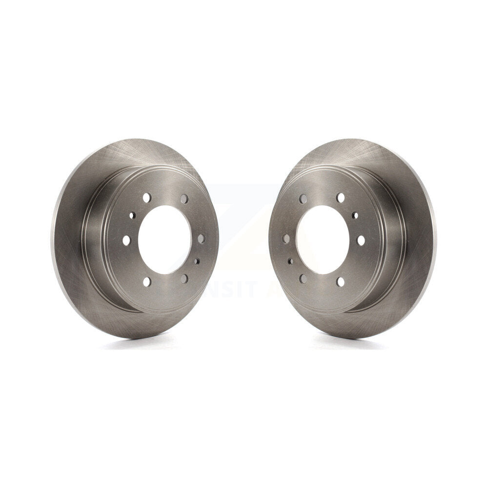 Disc Brake Rotors Rear Pair For Hummer H3 H3T