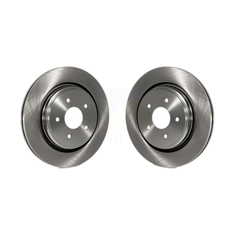 Disc Brake Rotors Rear Pair For Chevrolet Corvette Cadillac XLR