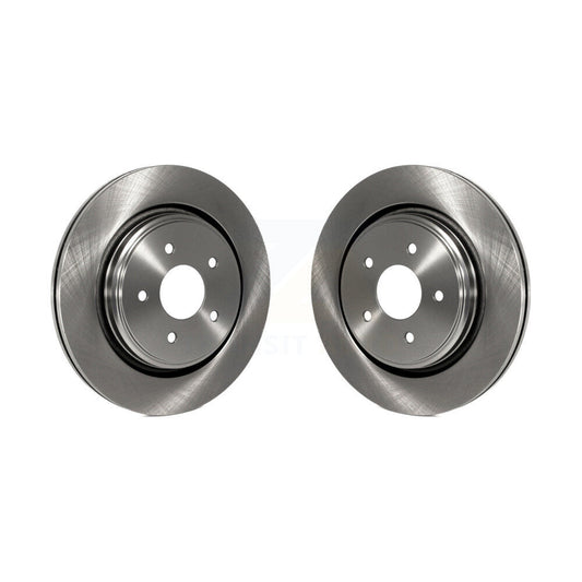 Disc Brake Rotors Rear Pair For Chevrolet Corvette Cadillac XLR