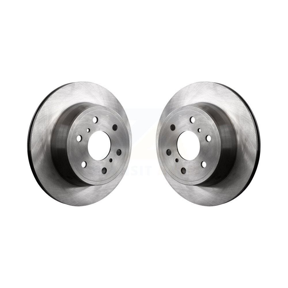 Brake Rotors Rear Pair For Chevrolet GMC Sierra 1500 Silverado Tahoe Cadillac XL