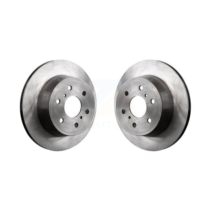 Brake Rotors Rear Pair For Chevrolet GMC Sierra 1500 Silverado Tahoe Cadillac XL