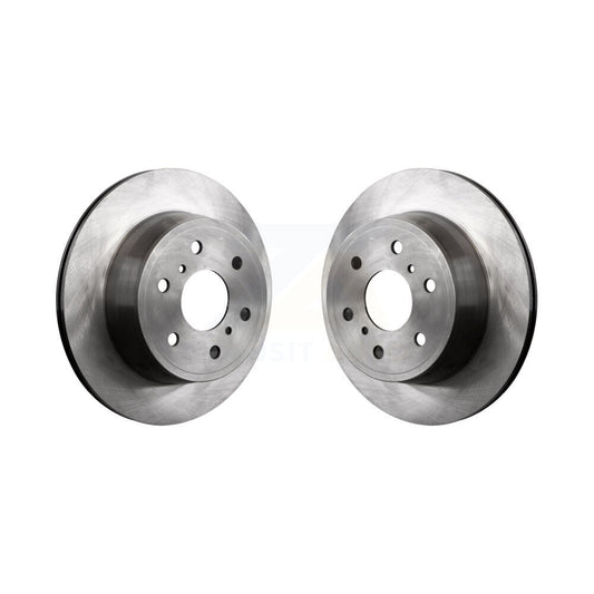 Brake Rotors Rear Pair For Chevrolet GMC Sierra 1500 Silverado Tahoe Cadillac XL