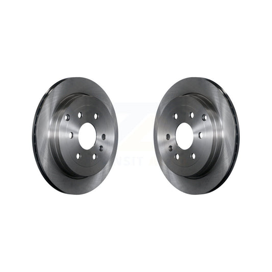 Brake Rotors Rear Pair For GMC Acadia Buick Enclave Chevrolet Traverse Saturn