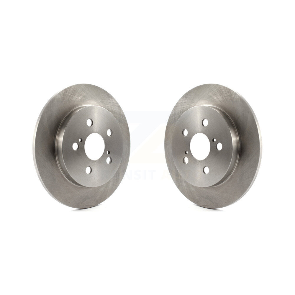 Brake Rotors Rear Pair For Toyota Corolla Matrix Prius Prime Pontiac Vibe AWD-e