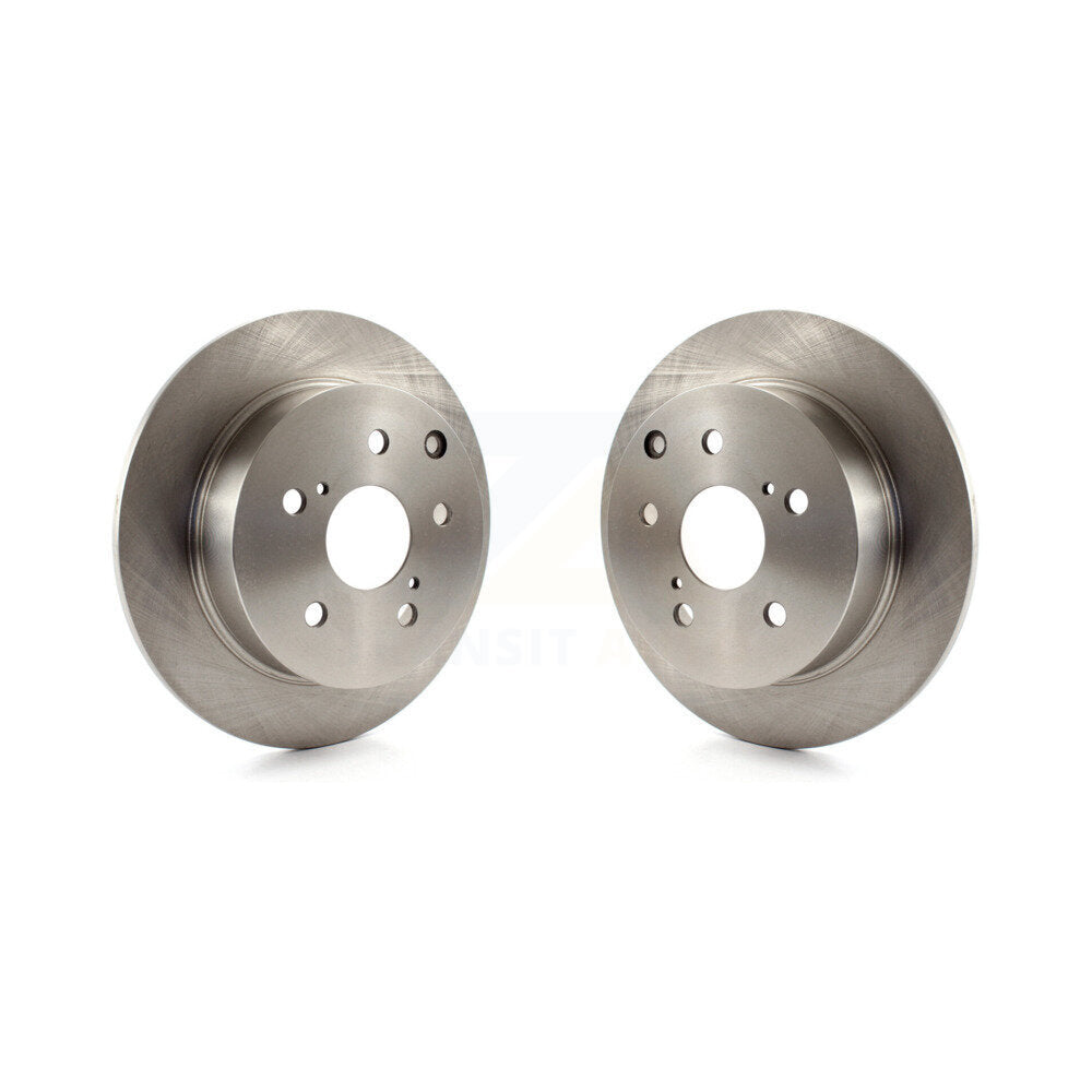 Disc Brake Rotors Rear Pair For Toyota Matrix Pontiac Vibe