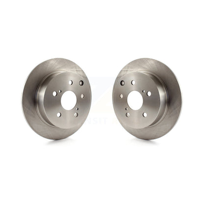Disc Brake Rotors Rear Pair For Toyota Matrix Pontiac Vibe