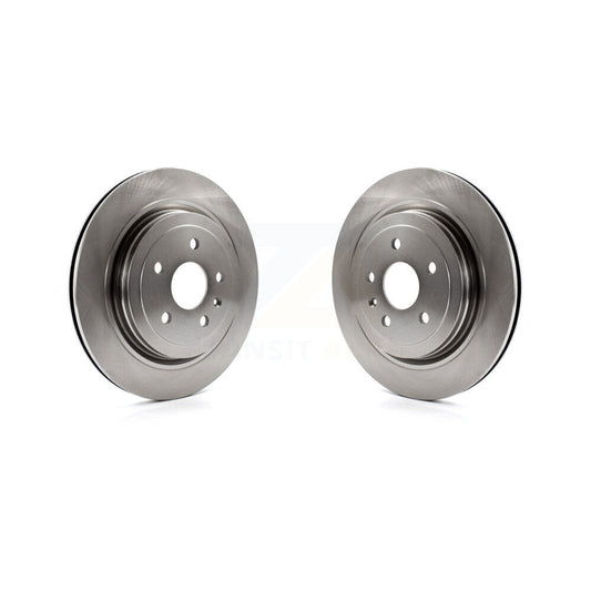 Disc Brake Rotors Rear Pair For Cadillac CTS