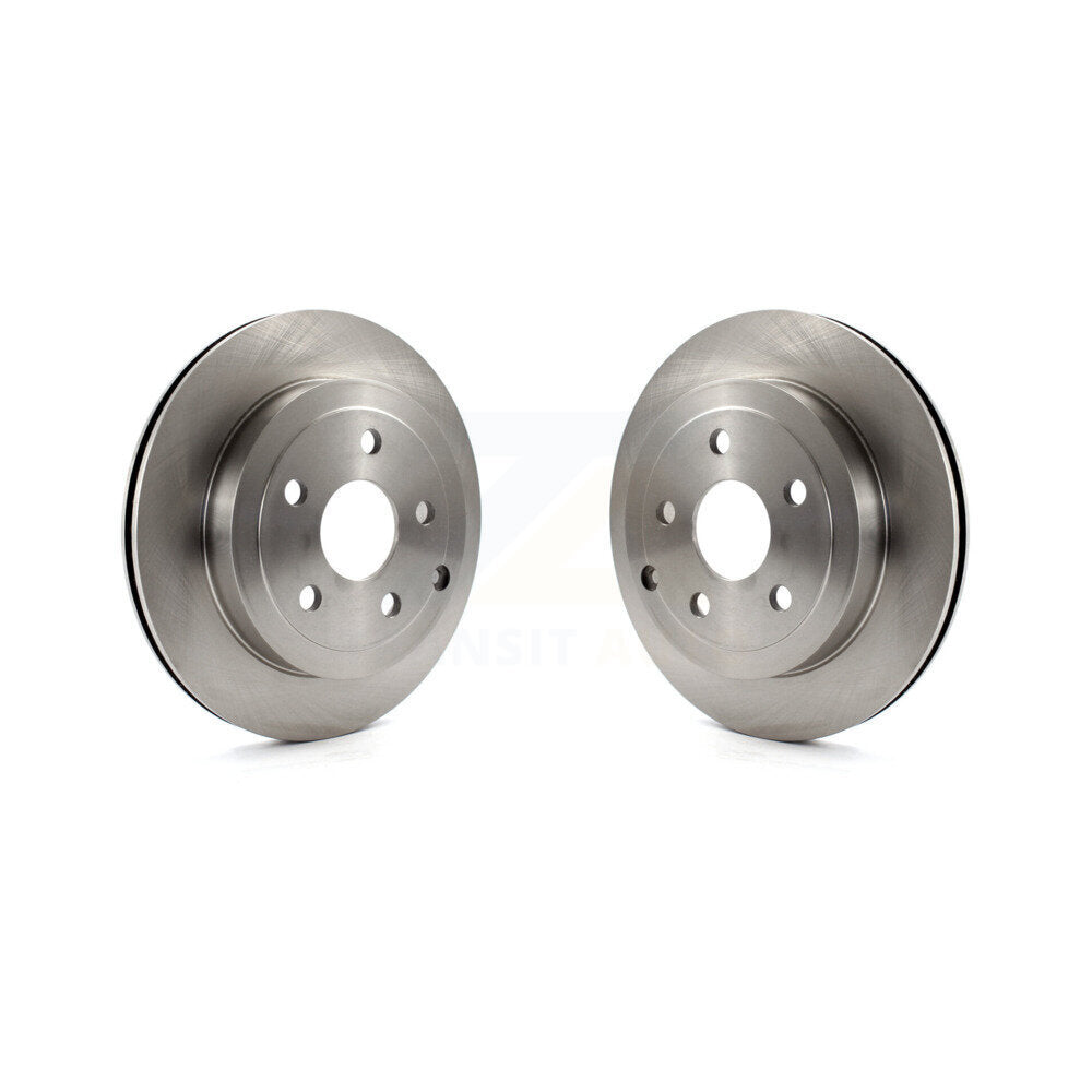 Disc Brake Rotors Rear Pair For 2008-2009 Pontiac G8 Base