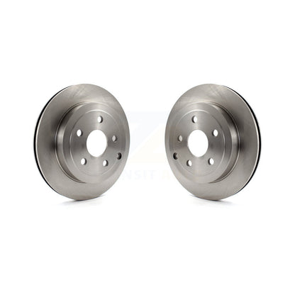 Disc Brake Rotors Rear Pair For 2008-2009 Pontiac G8 Base