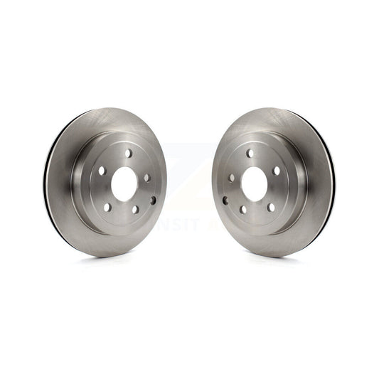 Disc Brake Rotors Rear Pair For 2008-2009 Pontiac G8 Base