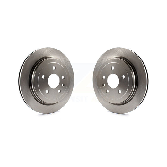 Disc Brake Rotors Rear Pair For Chevrolet Camaro Cadillac CTS