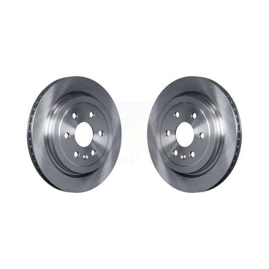 Disc Brake Rotors Rear Pair For Cadillac SRX Saab 9-4X