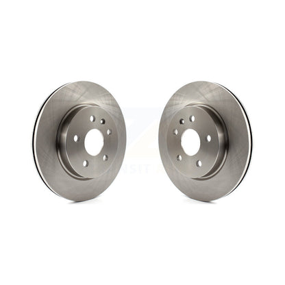 Brake Rotor Rear Pair For Chevrolet Buick Malibu Impala Camaro LaCrosse Cadillac