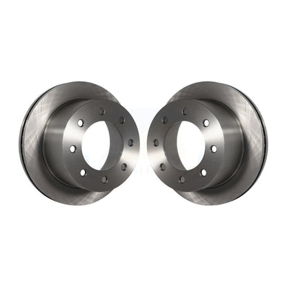 Disc Brake Rotors Rear Pair For 2011-2019 GMC Sierra 3500 HD Chevrolet Silverado