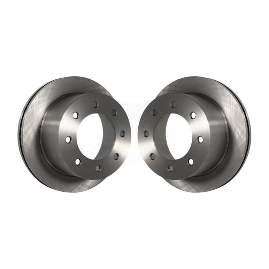 Disc Brake Rotors Rear Pair For 2011-2019 GMC Sierra 3500 HD Chevrolet Silverado