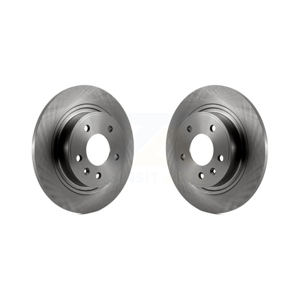 Brake Rotor Rear Pair For Chevrolet Cruze Buick Verano Orlando Volt Cadillac ELR
