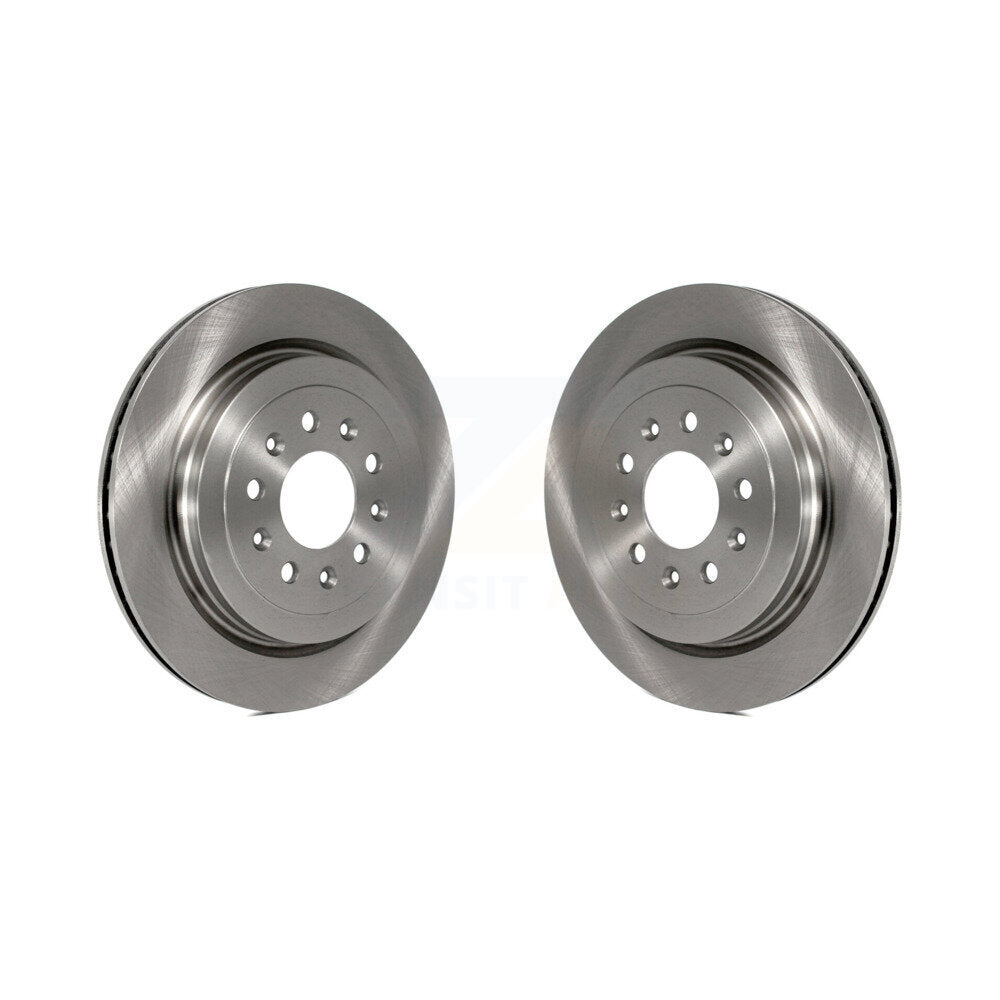 Disc Brake Rotors Rear Pair For Cadillac ATS