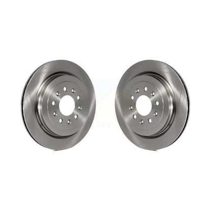 Disc Brake Rotors Rear Pair For Cadillac ATS