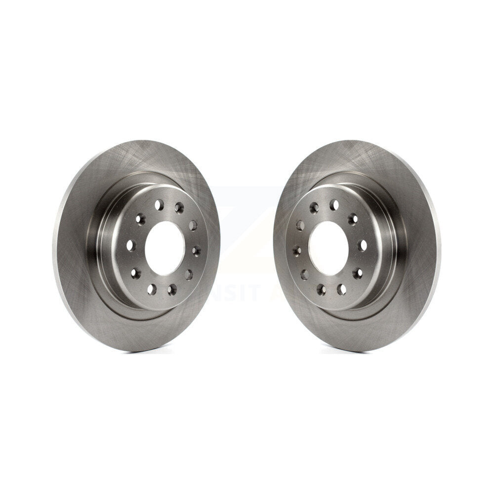 Brake Rotors Rear Pair For Chevrolet Equinox GMC Terrain Malibu Buick Envision