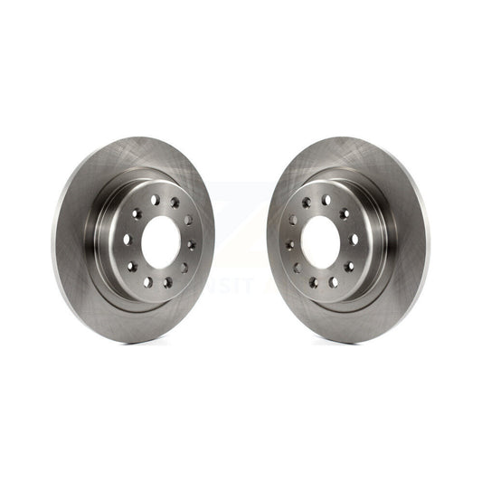 Brake Rotors Rear Pair For Chevrolet Equinox GMC Terrain Malibu Buick Envision