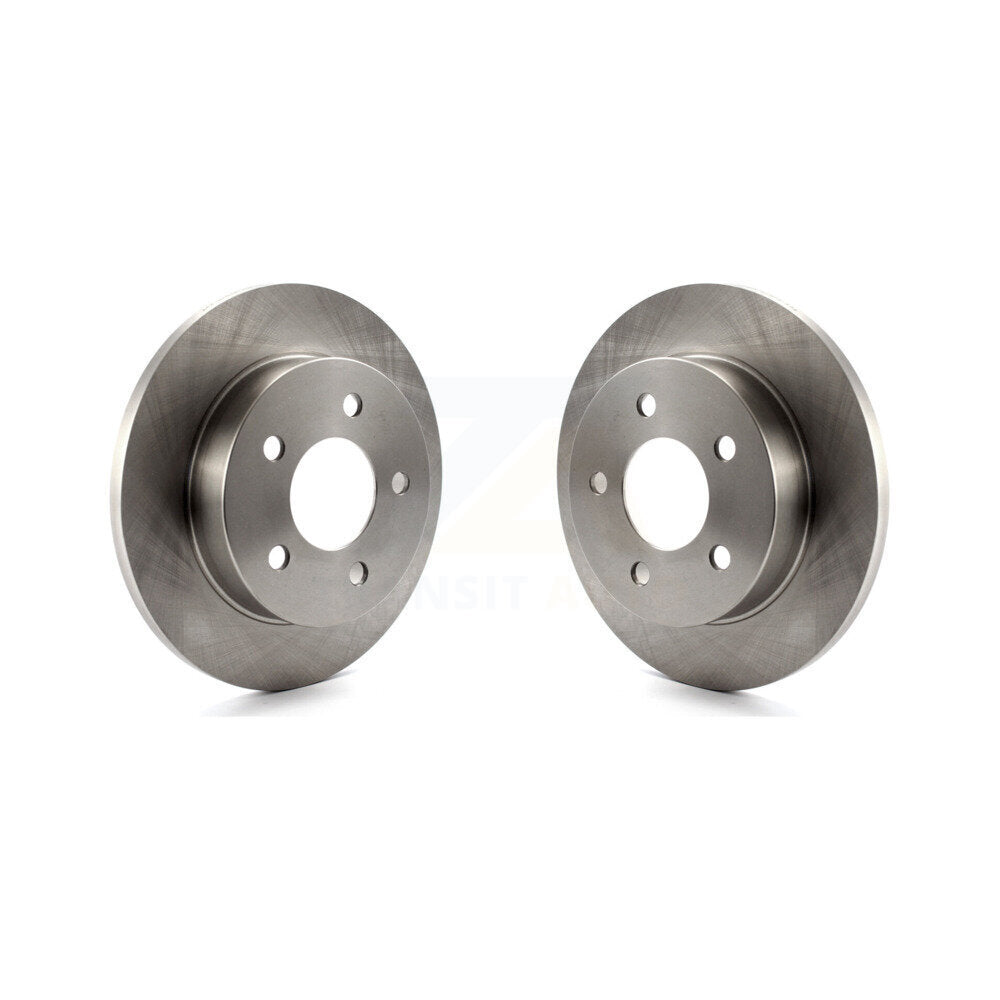Disc Brake Rotors Rear Pair For Ford Mustang