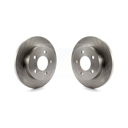 Disc Brake Rotors Rear Pair For Ford Mustang