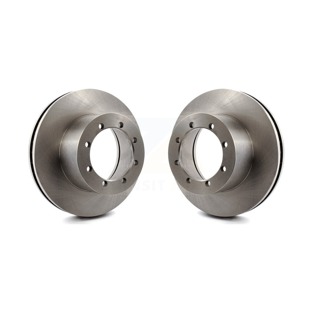 Disc Brake Rotors Rear Pair For Ford E-350 Super Duty E-450 Econoline