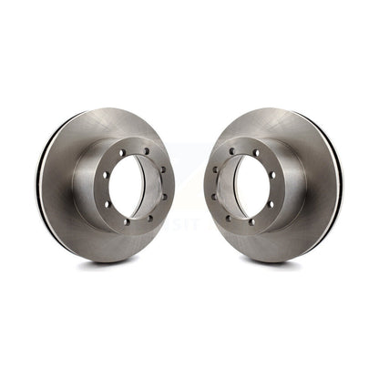 Disc Brake Rotors Rear Pair For Ford E-350 Super Duty E-450 Econoline
